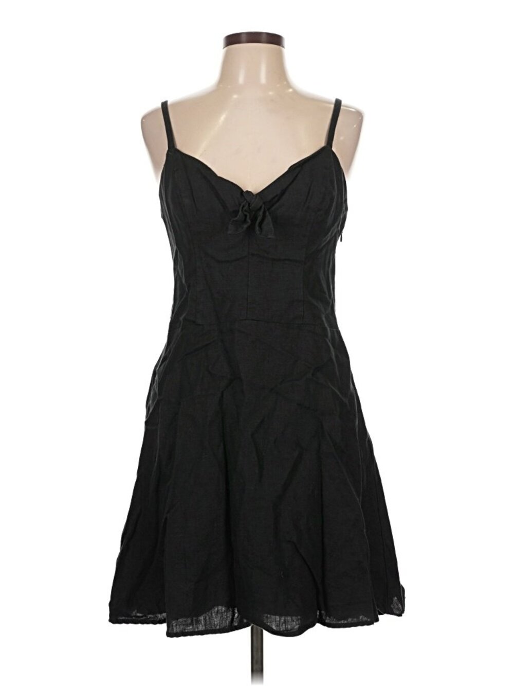 Sanctuary Black Cocktail Dress – Size 10 – Bow Accent